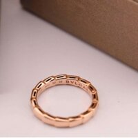 Nhẫn Rắn Trơn Vàng Hồng Italy 18K (AU750) - LE'Diamond