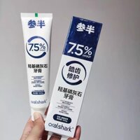 Nhân sâm Hydroxygen Apatit Kem đánh răng Răng miệng Cá mập làm sáng da Sửa chữa Hao#参半羟基磷灰石牙膏口腔鲨鱼提亮焕白修护皓