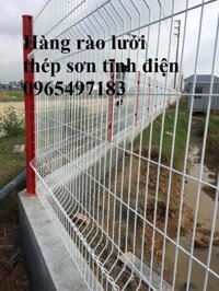 Nhận sản xuất và lắp đặt hàng rào lưới thép hàn, hàng rào lưới thép mạ kẽm, hàng rào gập đầu, hàng rào chấn sóng