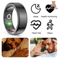 Nhẫn sức khỏe thông minh RERBRTY, Máy theo dõi giấc ngủ / bước IP68 Máy theo dõi giấc ngủ thông minh chống nước, Chế độ thể thao đa năng có thể đeo thoải mái Theo dõi sức khỏe Vòng đeo tay Nhịp tim