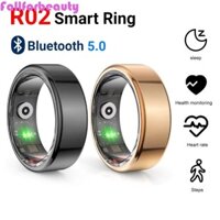 Nhẫn sức khỏe thông minh FALLFORBEAUTY, Máy theo dõi giấc ngủ / bước IP68 Máy theo dõi giấc ngủ thông minh chống nước, Chế độ đa thể thao Vỏ thép có thể đeo được Theo dõi sức khỏe Nhẫn đeo ngón tay nữ