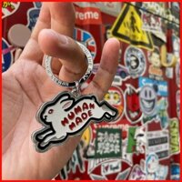 ♞,♘Nhân tạo, Thương hiệu hợp thời trang, Con người, Móc khóa thỏ, Sở thú, Móc khóa, Mặt dây chuyền, Túi trang trí, Phong cách Nigo 24fw