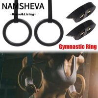 Nhẫn tập thể dục bằng gỗ NAMSHEVA Tham gia cơ bắp 28MM Home ABS Fitness