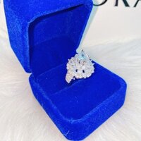 Nhẩn tay mạ vàng trắng RCLN