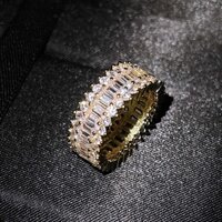 Nhẫn Thép Titan Đính Kim Cương Thời Trang Cao Cấp Cho Nữ