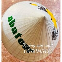 Nhận thêu nón lá theo yêu cầu quảng bá thương hiệu, khách sỉ Liên hệ shop tư vấn