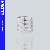 Nhẫn thời trang Stainless Steel Poker Elder