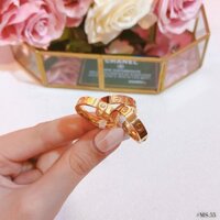 Nhẫn titan cao cấp đơn đôi giá 1 chiếc NC191 màu vàng 18k