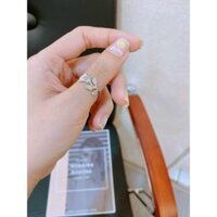 NHẪN TITAN HOA HỒNG- TITAN CHUẨN LOẠI 1 SIÊU BỀN MÀU