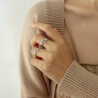 nhẫn Titan Hoa Hồng