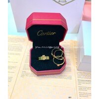 Nhẫn titan hoa kiểu tách được làm 3