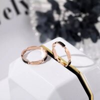 Nhẫn titan Love ring có thể đeo cặp giá 1 chiếc NC194