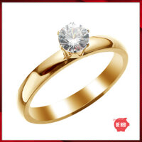 Nhẫn titan nạm đá thời trang không gỉ Trang sức Bé Heo BHN152 - size 6