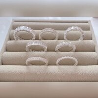 Nhẫn trơn bạc basic ( chuẩn bạc 100%)