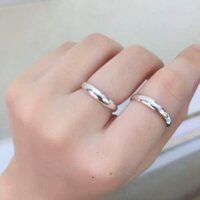 Nhẫn trơn bạc ta( có thể đánh gió)