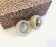 Nhẫn trơn bản to ngọc Phỉ Thúy FS961