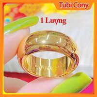 Nhẫn trơn mạ vàng cao cấp