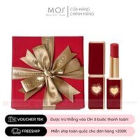 (NHẬN TRƯỚC 8/3) SET QUÀ TẶNG: Son Thỏi M.O.I Queen Of Rose + Hộp quà vuông