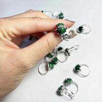 Nhẫn Túi Tiền Đá Thạch Anh Mắt Hổ Xanh – Thắng Giang