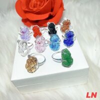 Nhẫn tỳ hưu bọc Bạc ta