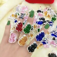 Nhẫn tỳ hưu bọc bạc