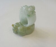 Nhẫn Tỳ Hưu ngọc Phỉ Thúy (Myanmar)  FS844