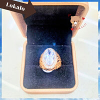 Nhẫn vàng nữ xuping, nhẫn mỹ ký hột đá mạ vàng 18k Lokalo - Lựa chọn hoàn hảo cho phụ nữ trung niên sành điệu quý phái