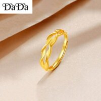 Nhẫn vàng thật Nhẫn đính hôn lúa mì nguyên bản 18k, Thích hợp cho bạn gái