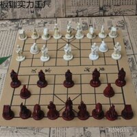 Nhân vật ba chiều Người lớn 3D Trung Quốc Chiến Binh Đất Nung Bộ Quà Tặng Cha Mẹ Học sinh Bộ sưu tập cờ vua Trung Quốc CVOE