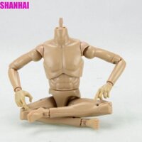 Nhân vật hành động nam SHANHAI, Búp bê BJD khỏa thân có thể di chuyển được, Đồ chơi búp bê di chuyển Búp bê rắn 1 / 6 Cơ thể búp bê 1 / 6 Mô hình nam Đồ chơi cơ thể búp bê