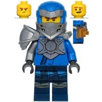 Nhân Vật LEGO NINJAGO Minifigures - Anh Hùng Jay Kèm Mũ, Giáp Vai