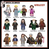 Nhân Vật Nhỏ Harry Potter   Đồ chơi Lắp ghép Xếp hình Mini Mô hình Dumbledore WM6059