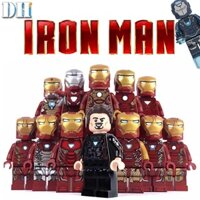 Nhân vật Super Heroes minifigures The flash, Iron Man Mark 3,  25, 50, 85, Rescue, War Machine