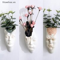 Nhân Vật Trước Nhựa Chậu Hoa Treo Tường Nhựa Cho s Điêu Khắc Nhựa Thú Vị Chậu Trồng Chậu Cây Trang Trí Chậu Cây Mặt Người Hình Tượng Vườn Chậu Hoa Độc Đáo Nhựa Cra