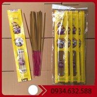 NHANG BÀN THỜ / HƯƠNG BÀN THỜ / NHANG THƠM / HƯƠNG THƠM  (10 thẻ =300 nén) VIP vàng 38cm TAM BẢO