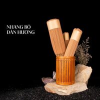 Nhang bó Đàn hương Ấn Độ - Từ bột gỗ Đàn hương 100% tự nhiên