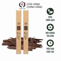 Nhang đại 5h Trầm Tuệ hộp 5 cây với hương thơm thanh nhẹ và không gây cay mắt