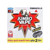 Nhang Ít Khói Trừ Muỗi, Jumbo Vape K5, Mosquito Repelling Incense, 10 Khoanh (135g) - FUMAKILLA