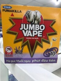 Nhang muỗi Jumbo 10 khoanh