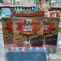 Nhang muỗi Jumbo Vape nhang ít khói cao cấp 185g( combo 10 hộp)