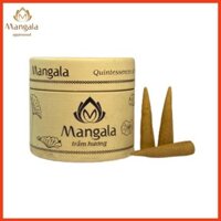 Nhang Nụ Trầm Hương Cao Cấp_Hộp Trắng _Viên Nhỏ _25 viên_ Trầm hương Mangala, NGUYÊN LIỆU TRẦM NÚI.