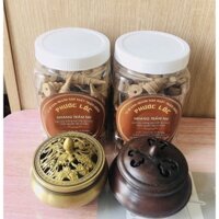 Nhang nụ trầm hương thiên nhiên Phước Lộc. 100 viên