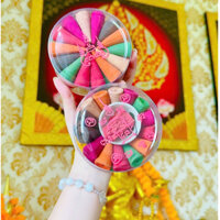 Nhang Nụ Trầm Thái Lan, Hộp Trầm Nụ VIP 200gr Xếp Hoa Sen Nhiều Màu Chiêu Tài Kích Lộc