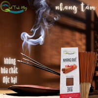 Nhang quế sạch không hóa chất - Quế Trà My mùi thảo mộc, tự nhiên, khử mùi, xông nhà cửa đồ thờ cúng cho phòng máy lạnh.