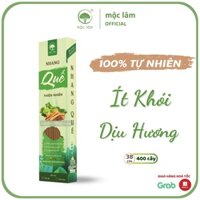 Nhang Quế Thiên Nhiên MỘC LÂM 38cm 400cây