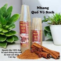 Nhang quế vỏ quãng ngãi. Hương trầm quế 1kg. Nhang sạch không hóa chất.
