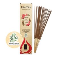 Nhang sen Hương Tràm LIÊN TÂM - 30cm - Hộp 200 cây - Nhang sạch ít khói cho chung cư, phòng máy điều hòa