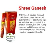 Nhang thần Ganesha cầu hạnh phúc và thành công - HEM77 Sri ganesh