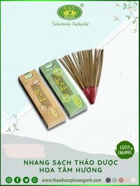 Nhang Thảo Dược Hoa Tâm Hương 3 Tấc - Trầm Bắc - 300 Cây