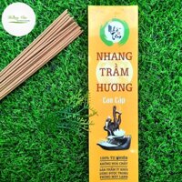 Nhang Trầm Hương cao cấp Nhã Tâm Hộp 100gram - Đậm chất trầm sạch tự nhiên 100%